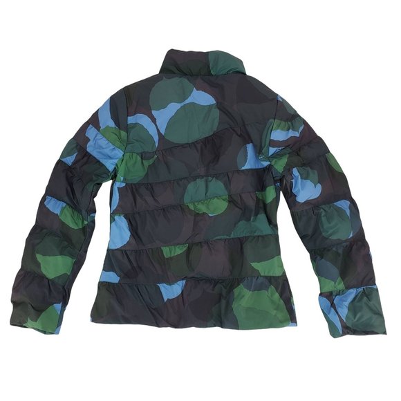 Skunkfunk Multicolor Camouflage Full Zip Mock Neck Puffer Jacket - Picture 7 of 16